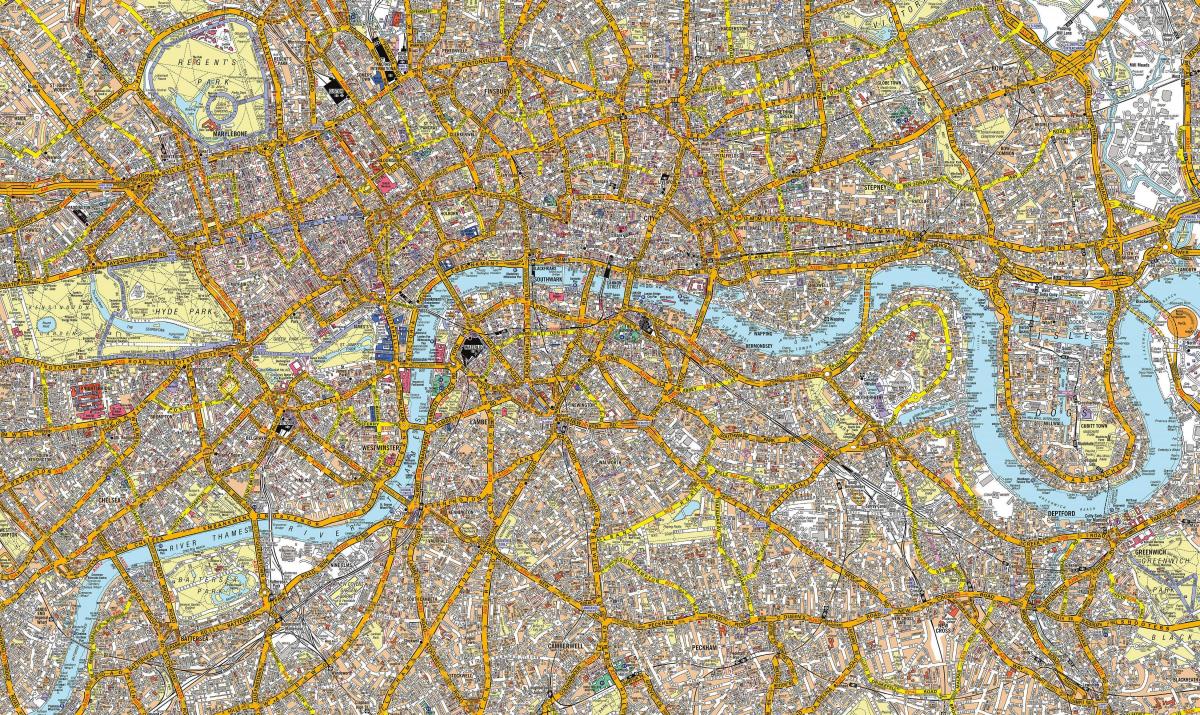 street Stadtplan von London